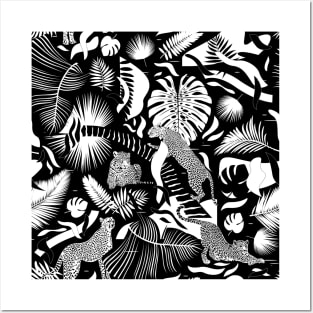 Surreal Wildlife / Black and White Posters and Art